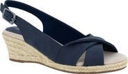 EASY STREET Maureen Slingback Espadrille Wedge
