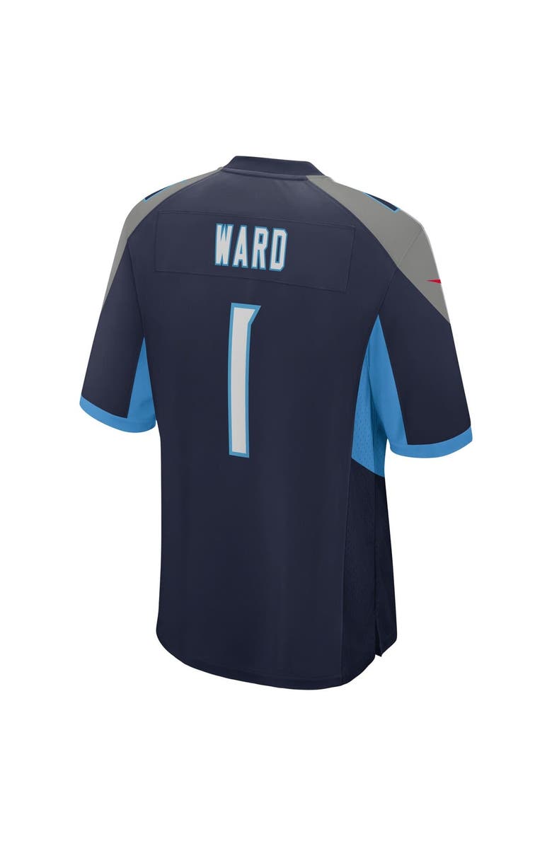Nike Men's Nike Cameron Ward Navy Tennessee Titans 2025 NFL Draft First Round Pick Alternate Game Jersey, Alternate, color, Navy