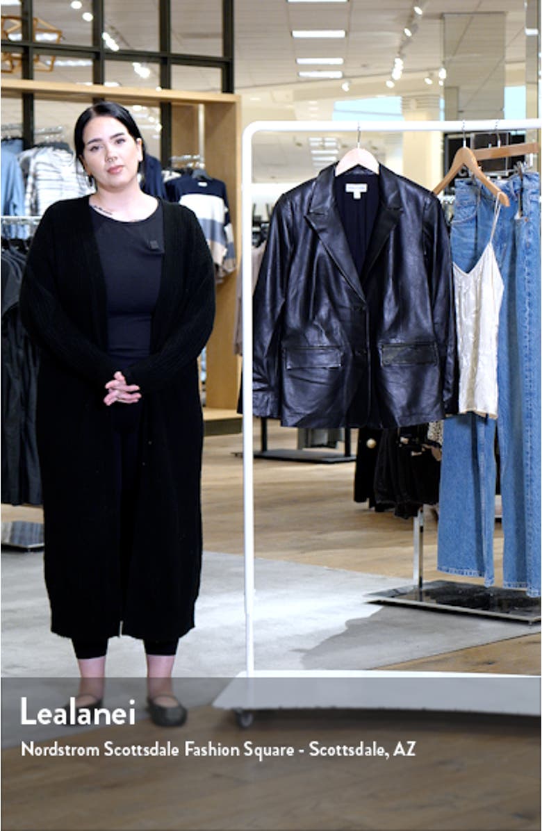 Leather Blazer, sales video thumbnail