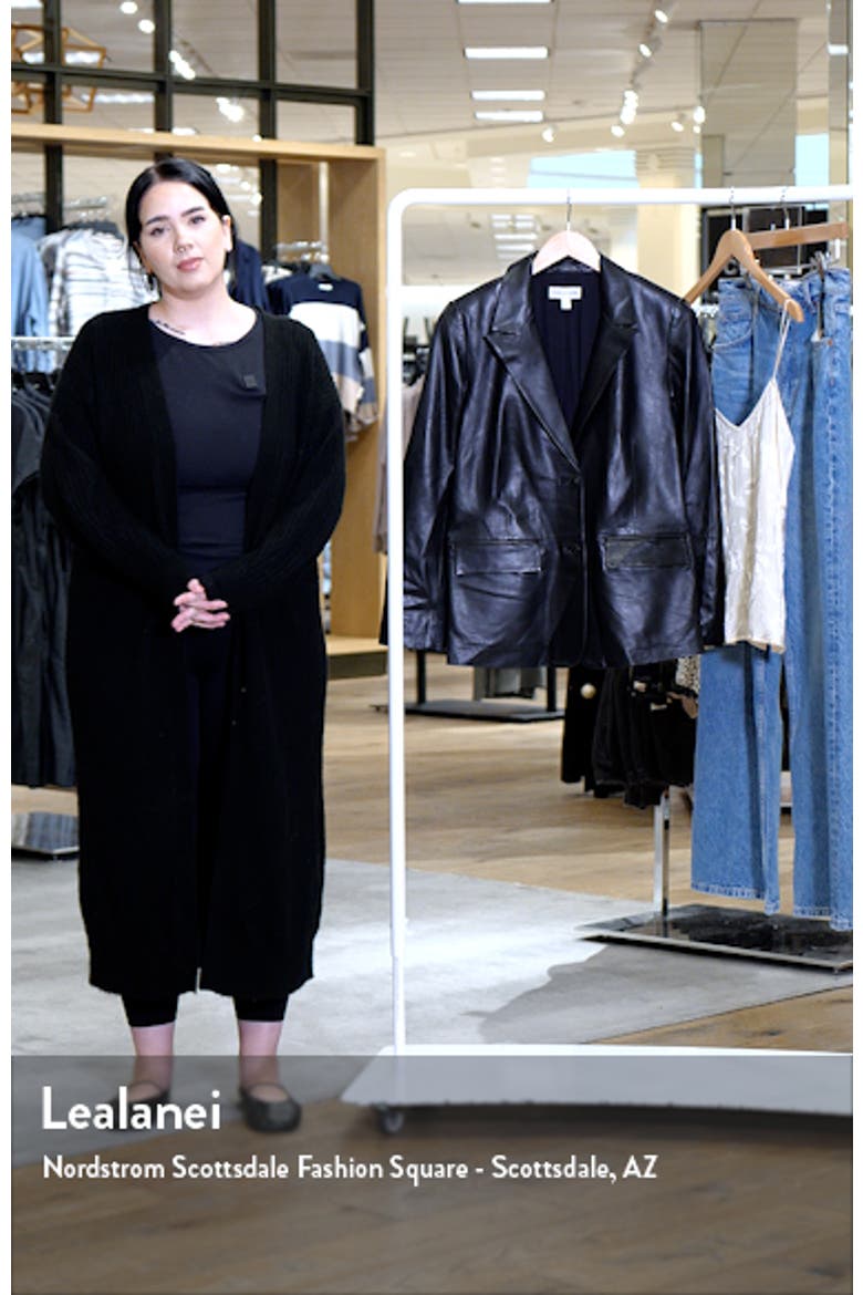 Leather Blazer video