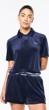 Sergio Tacchini Adele Velour Polo