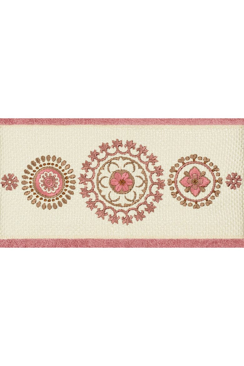 Isabell Embellished Bath Towel - Tea Rose, Alternate, color, TEA ROSE