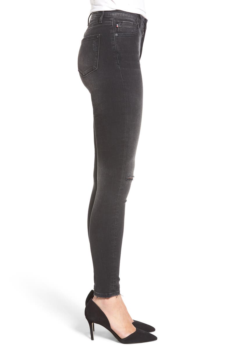 Vigoss Ace Ripped Super Skinny Jeans, Alternate, color, 