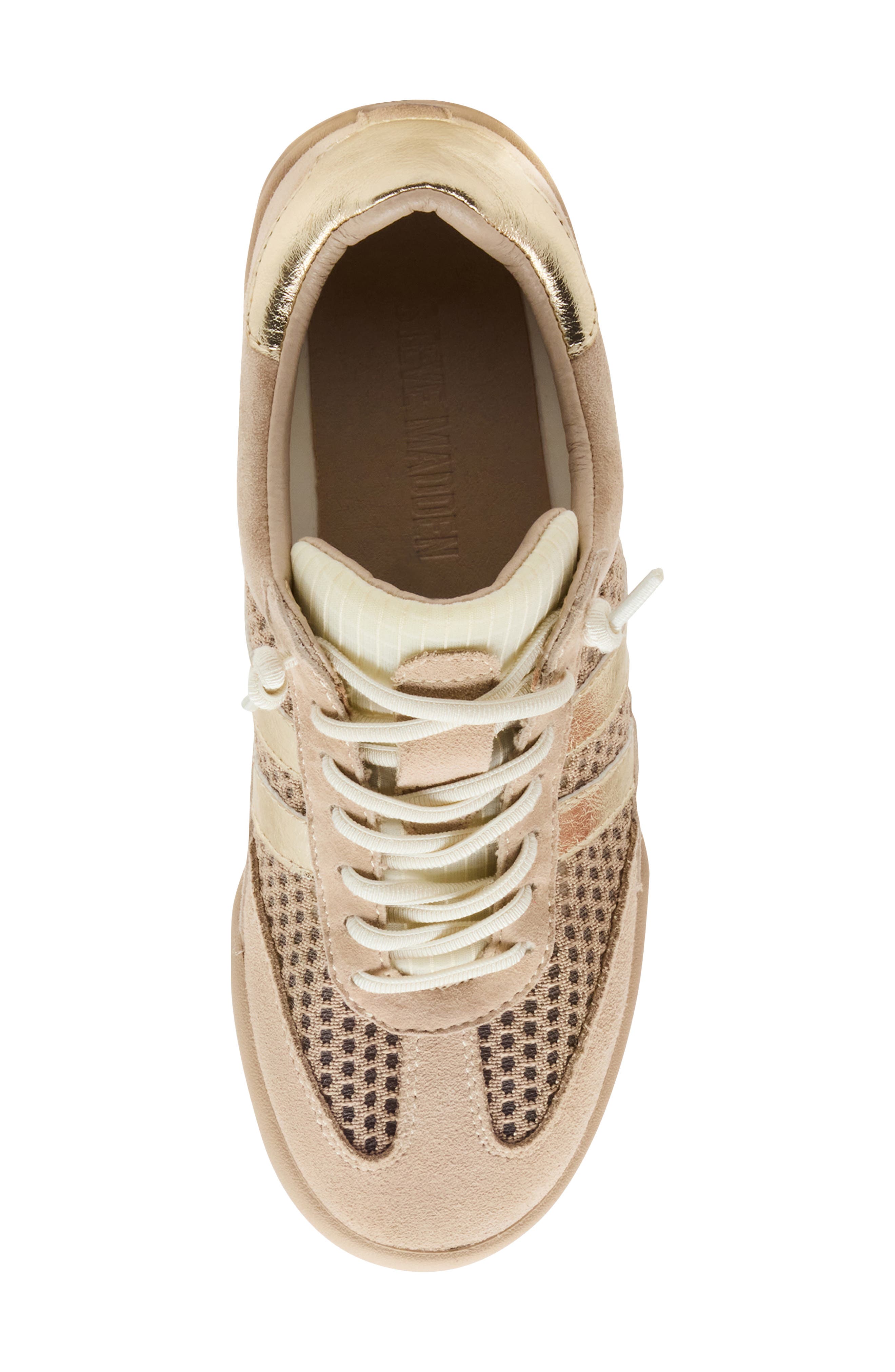 Verdict Sneaker, Alternate, color, TAUPE/ GOLD