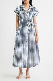 Brave+True Portia Stripe Maxi Shirtdress