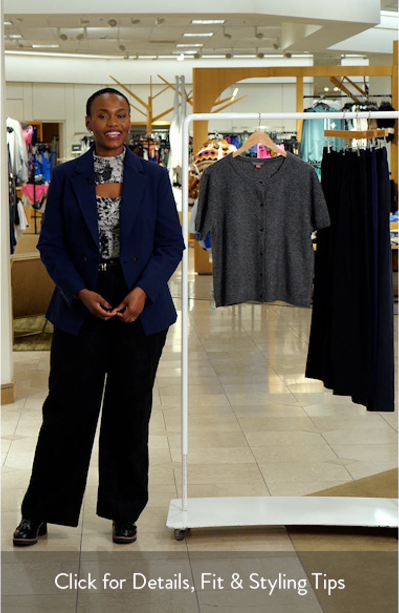 Short Sleeve Cardigan, sales video thumbnail