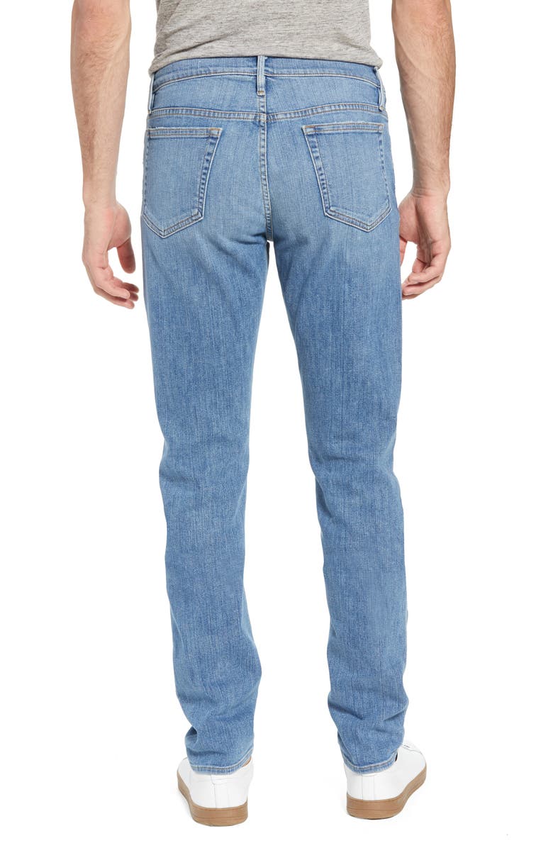 FRAME L'Homme Slim Straight Fit Jeans, Alternate, color, 