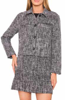 Halogen® Boxy Tweed Jacket