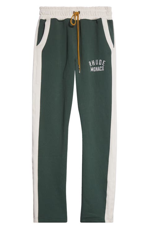 Rhude Black / Camo Nylon Jogger Pants, Size X-Small