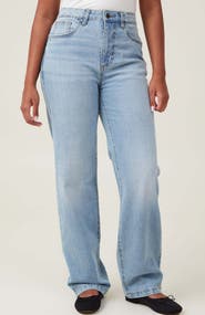 Cotton On Women's Curvy Stretch Straight Jean