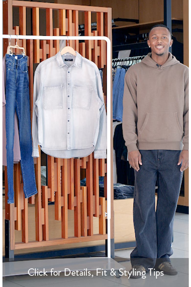Al Denim Button-Up Shirt video