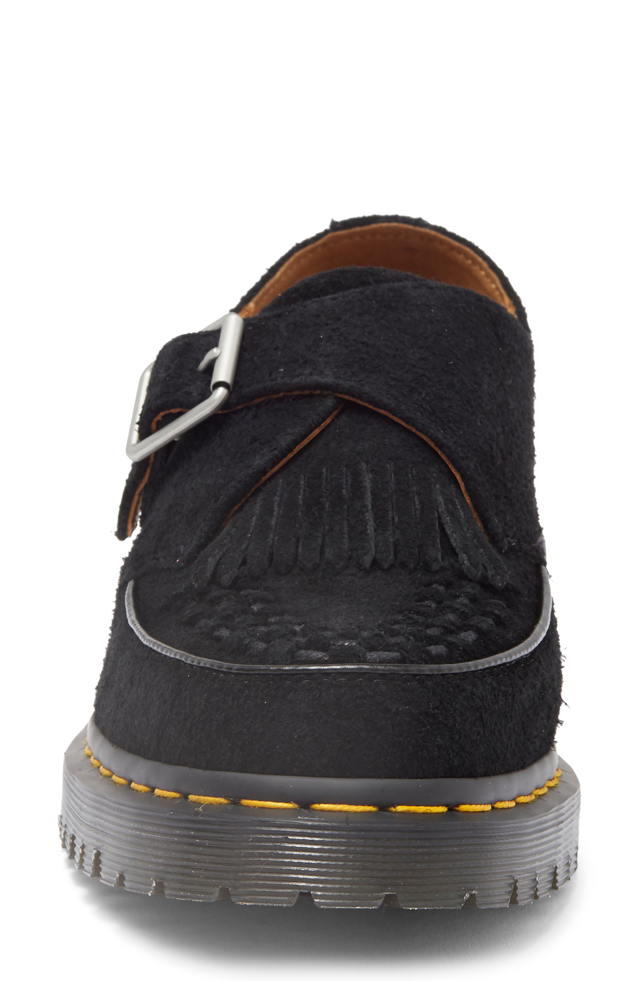 Dr. Martens Ramsey Kiltie Buckle Suede Creeper Shoe, Alternate, color, 