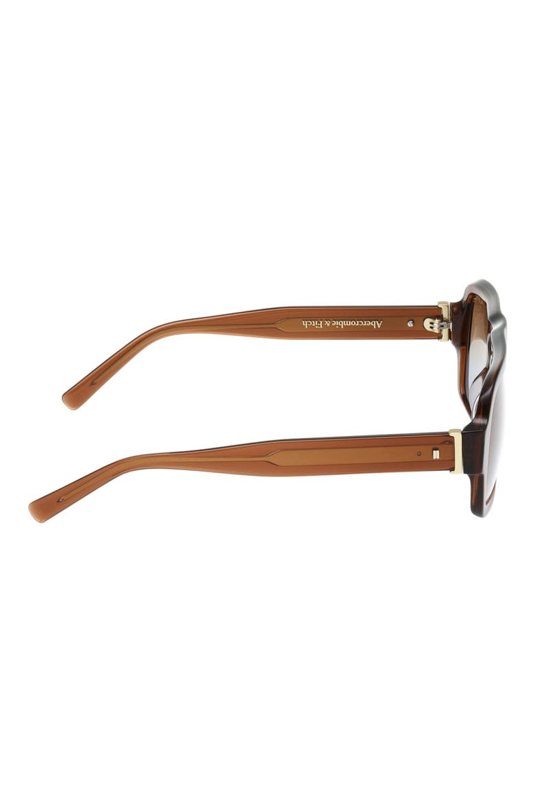 53mm Gradient Navigator Sunglasses, Alternate, color, LIGHT BROWN / GRADIENT BROWN