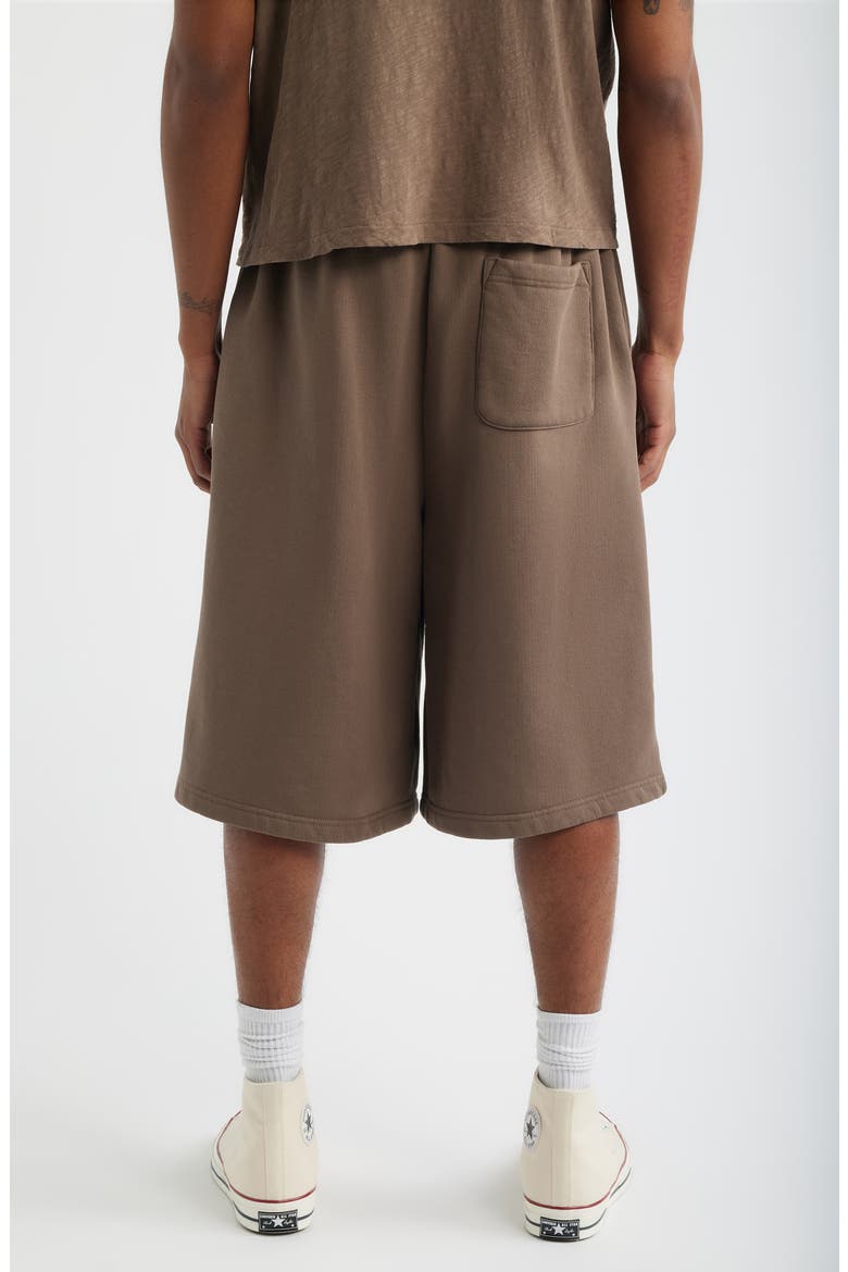 Core Big Sweatshorts, Alternate, color, VINTAGE BROWN