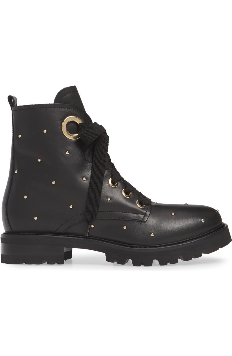 AGL Studded Combat Boot, Alternate, color,