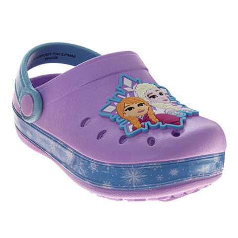 Frozen Elsa and Anna Clogs (Toddler-Little Kid Sizes)