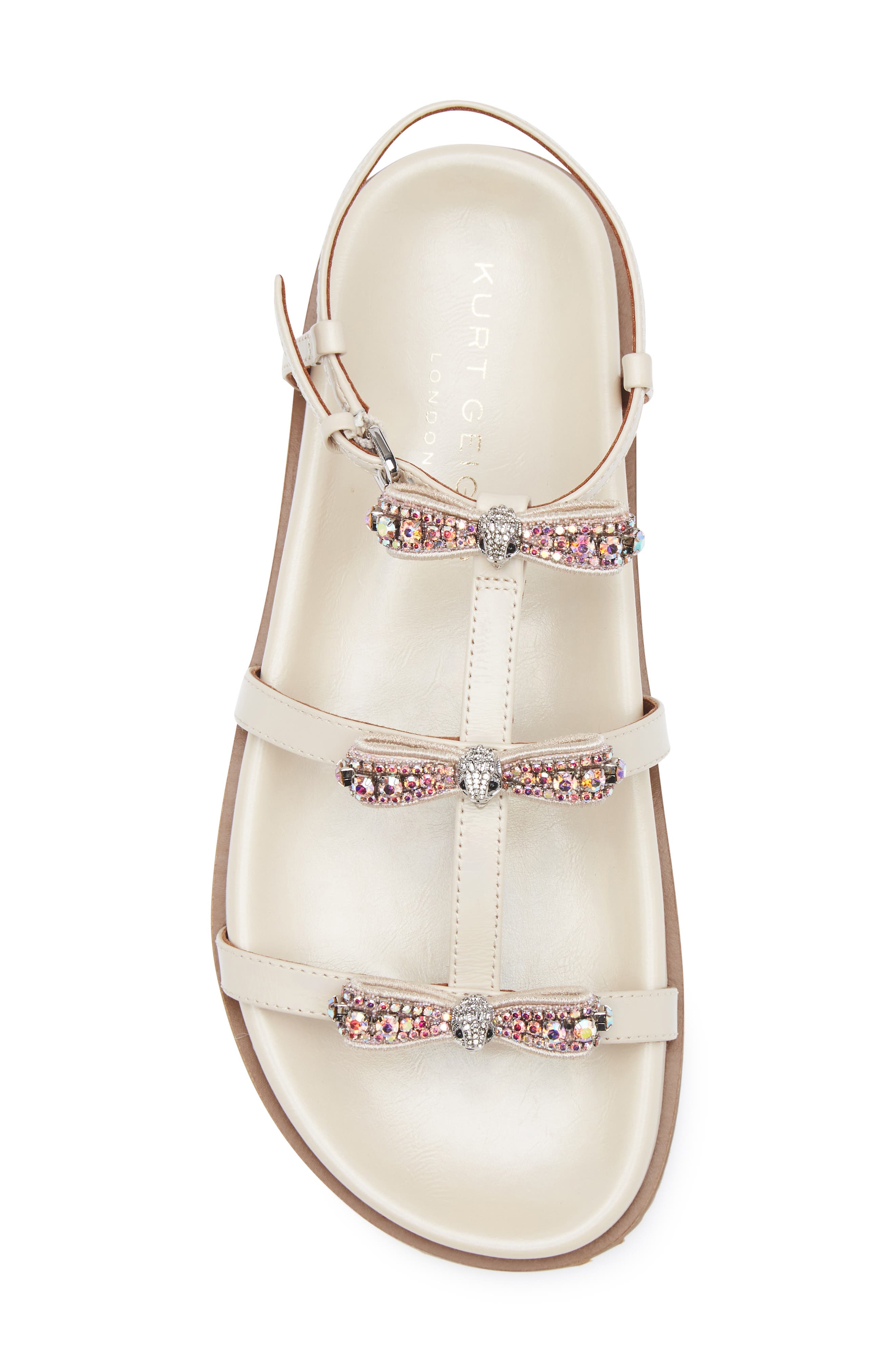 Kurt Geiger London Pierra Bow Gladiator Sandal, Alternate, color, 