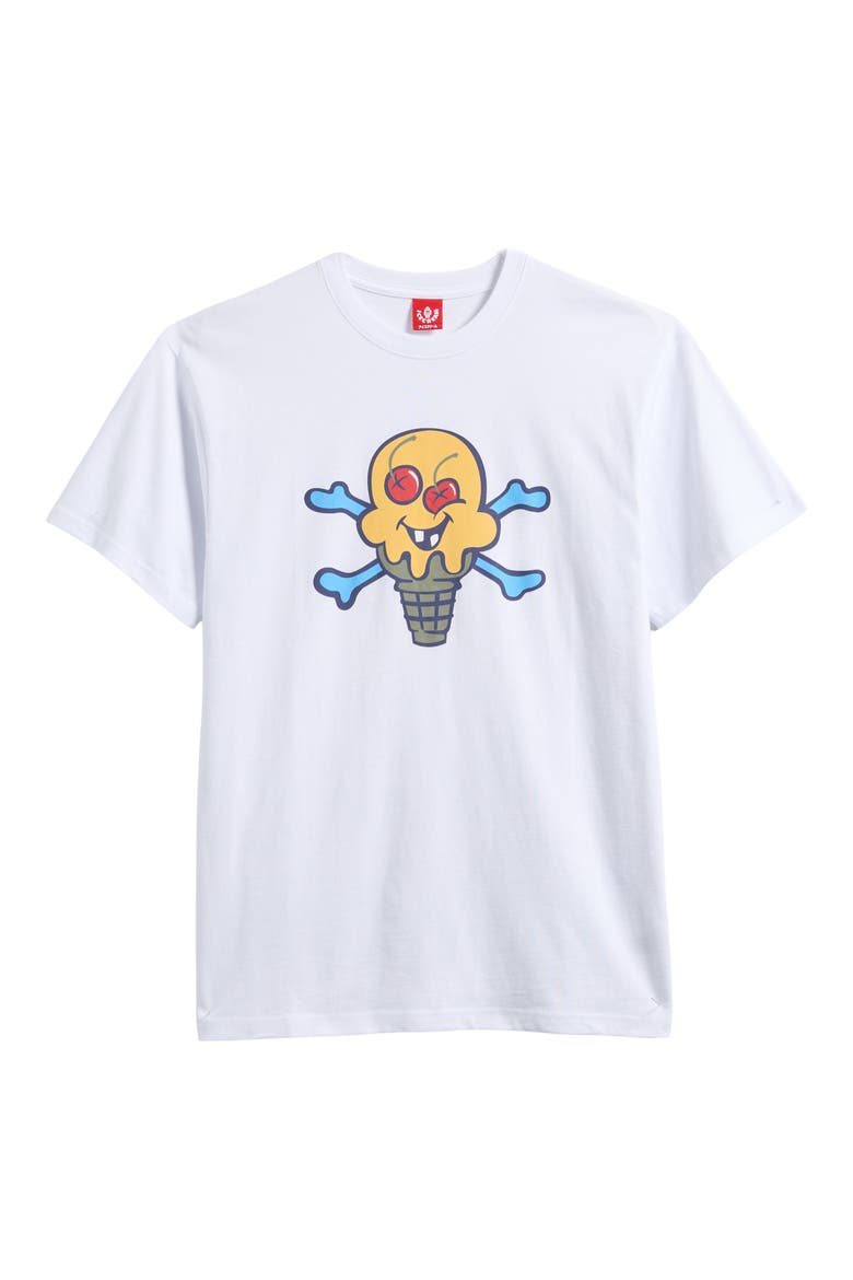 Cones & Bones Graphic T-Shirt, Alternate, color, WHITE
