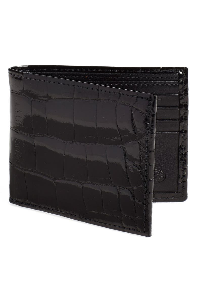 Torino Genuine Alligator Wallet, Main, color,