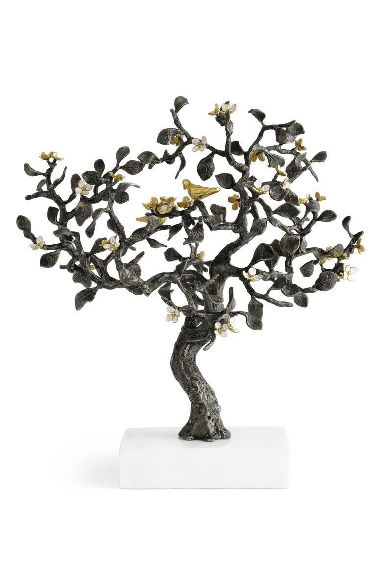 Michael Aram Lovebirds Sculpture, Main, color, Black/ Gold