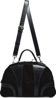 Dries Van Noten Suede Duffle Bag