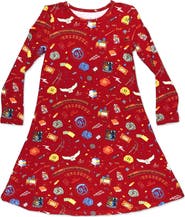 Bellabu Bear Kids' Hogwarts Express Short Sleeve Dress