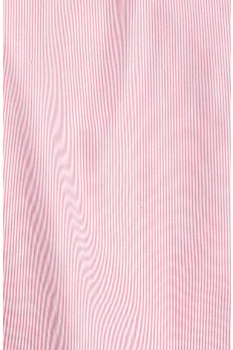 Sayhi Pinstripe Short Sleeve Button-Up Shirt, Alternate, color, RED