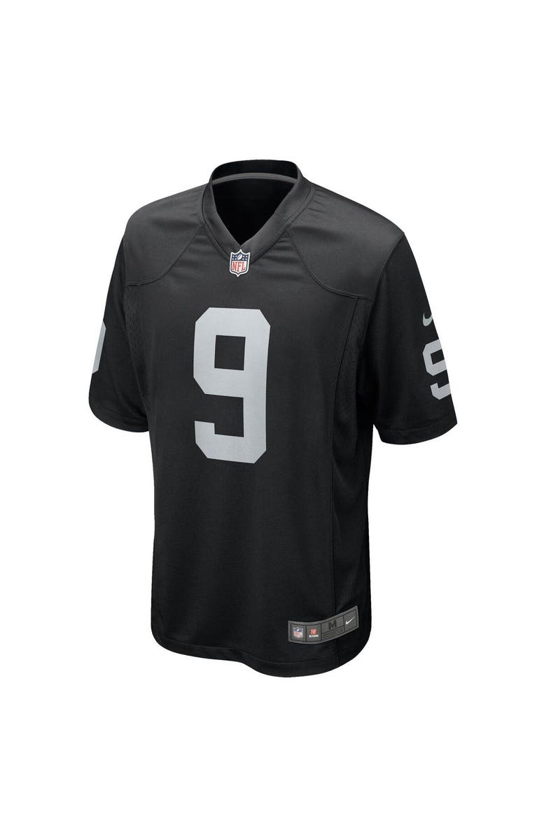 Nike Men's Nike Tyree Wilson Black Las Vegas Raiders 2023 NFL Draft First Round Pick Game Jersey, Alternate, color, 