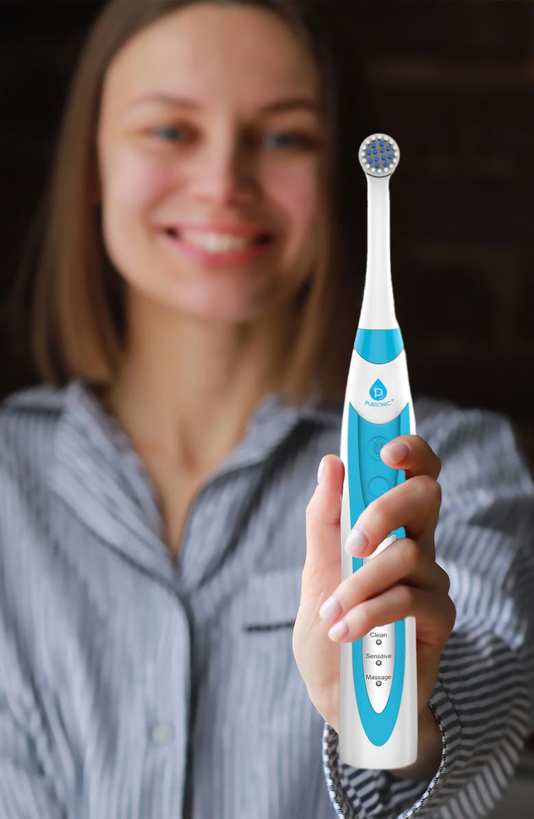 PURSONIC Rechargeable Rotary Oscillation Toothbrush Pro Series Set, Alternate, color, White