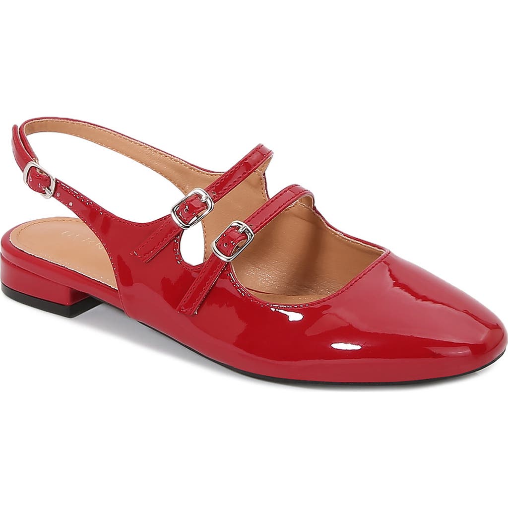 Shop Berness Rosalie Mary Jane Pump In Red