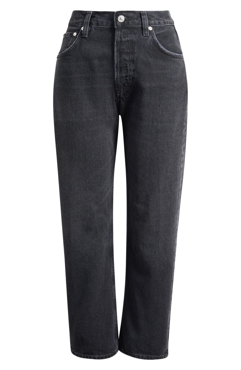 Citizens of Humanity Winslow Low Rise Regenerative Cotton Boyfriend Jeans, Main, color, Raine Washed Black