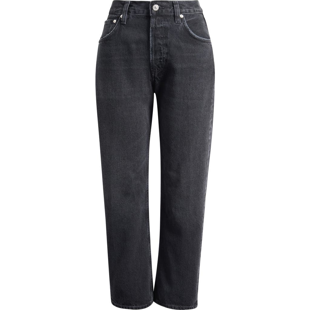 Citizen Of Humanity Citizens Of Humanity Winslow Low Rise Regenerative Cotton Boyfriend Jeans In Black