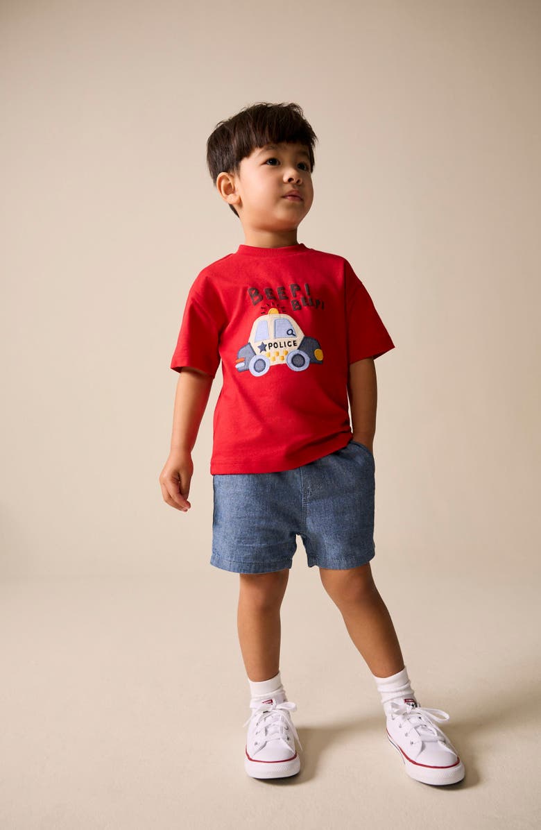 NEXT Kids' Pull-On Shorts, Alternate, color, Blue