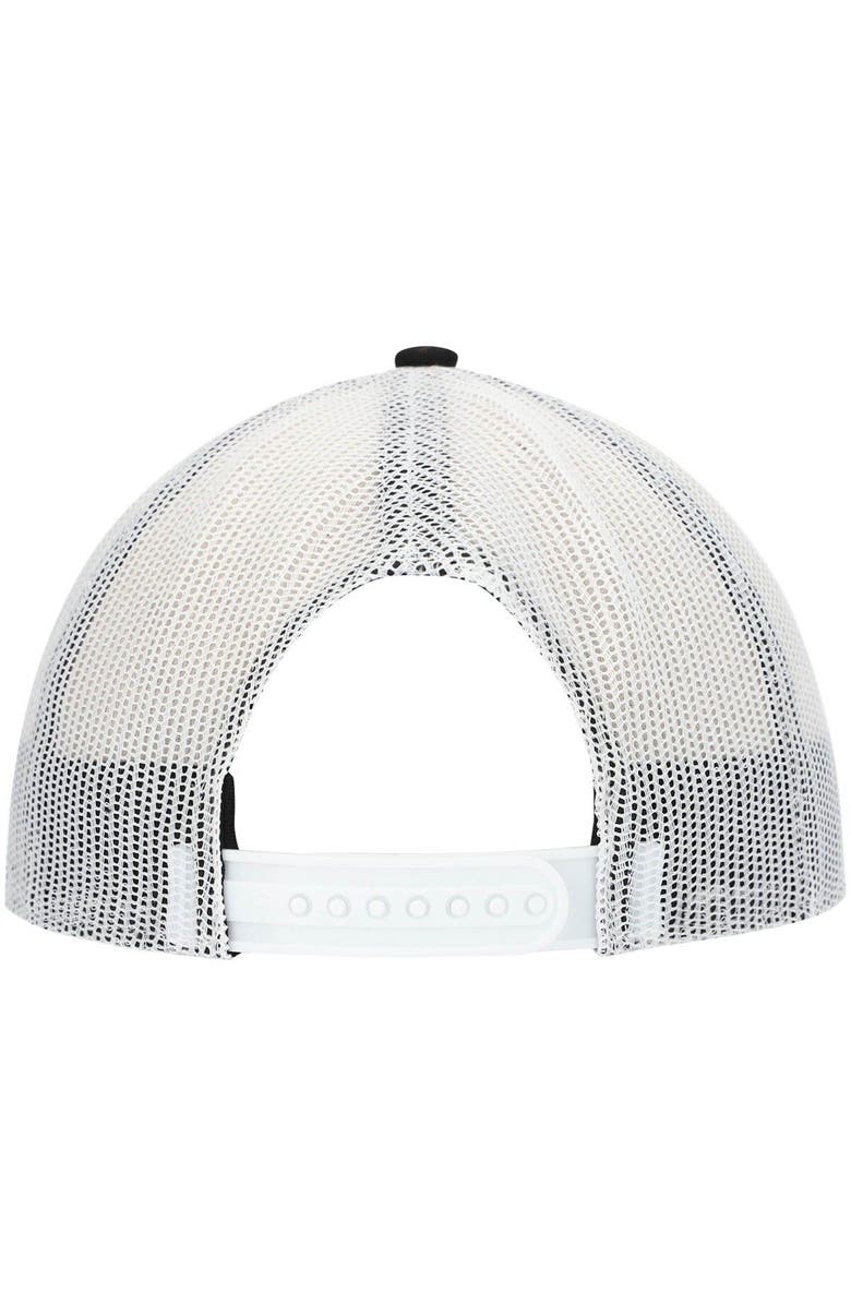 '47 Men's '47 Black/White Miami Marlins Primary Logo Trucker Snapback Hat, Alternate, color, Black