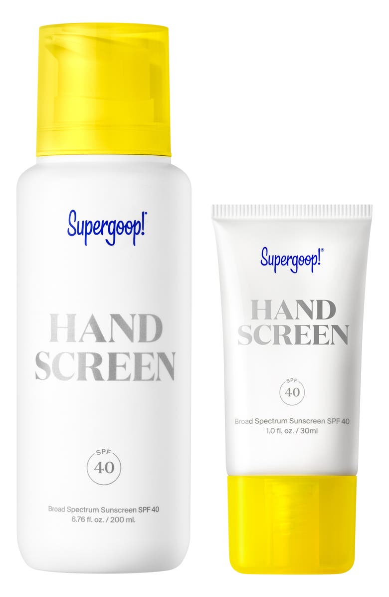 Supergoop!<sup>®</sup> Supergoop! Handscreen SPF 40 Sunscreen Duo-$52 Value, Main, color,