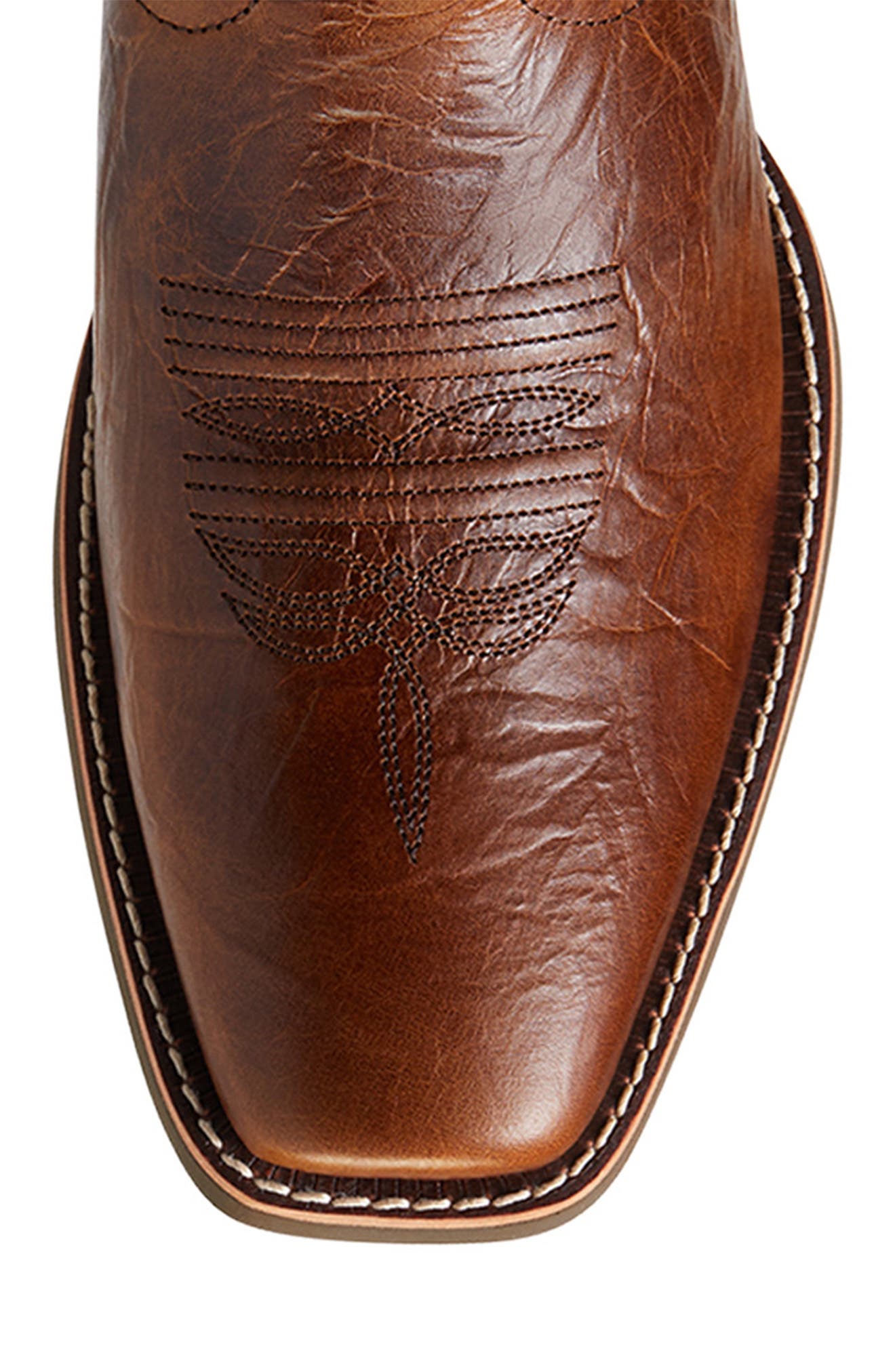 Ariat Sport Herdsman Square Toe Cowboy Boot, Alternate, color, Peanut Butter/ Chaga Brown