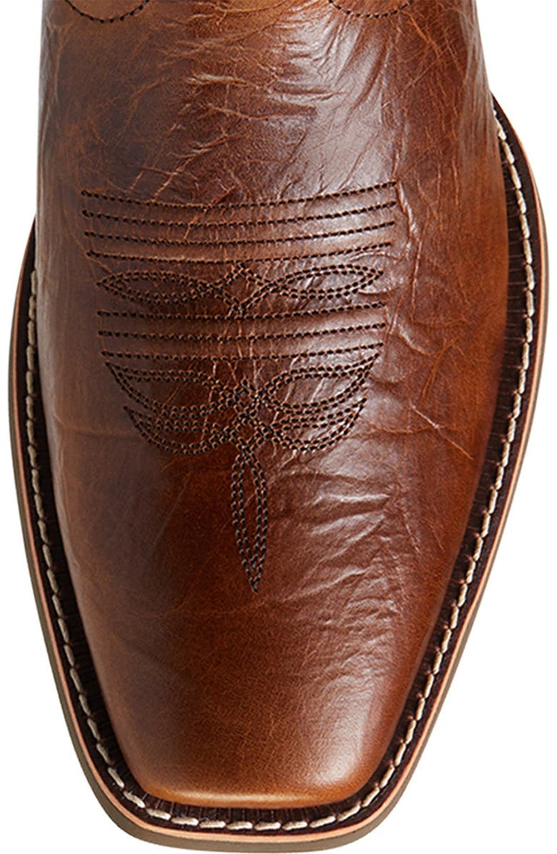 Ariat Sport Herdsman Square Toe Cowboy Boot, Alternate, color, Peanut Butter/ Chaga Brown