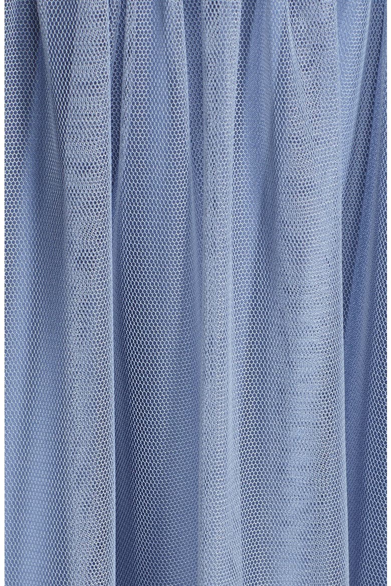 'Aliki' Illusion Yoke Tulle Halter Gown, Alternate, color, DUSK