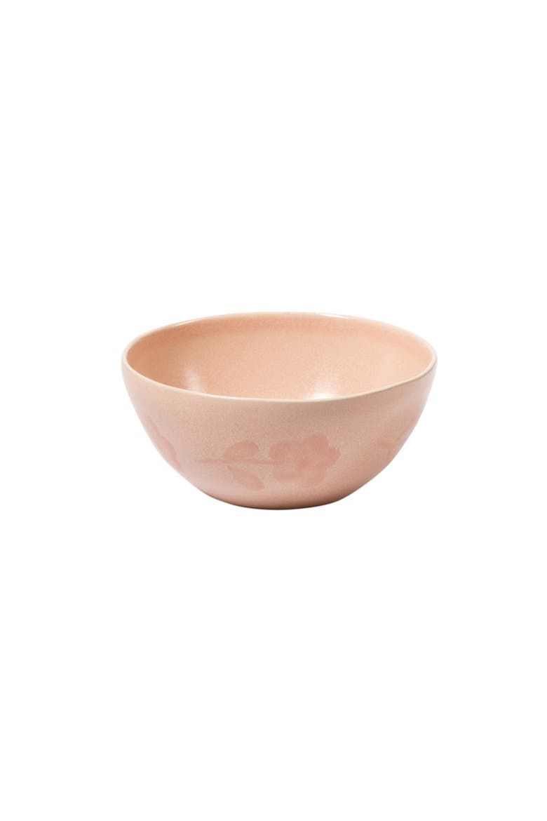 Porto Petals 6.4 Inch Cereal Bowls Set of 4, Alternate, color, Blush Pink
