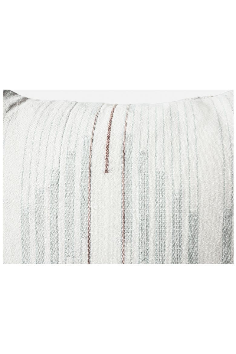 Morelia Jacquard Organic Cotton Accent Pillow Cover, Alternate, color, WAVE