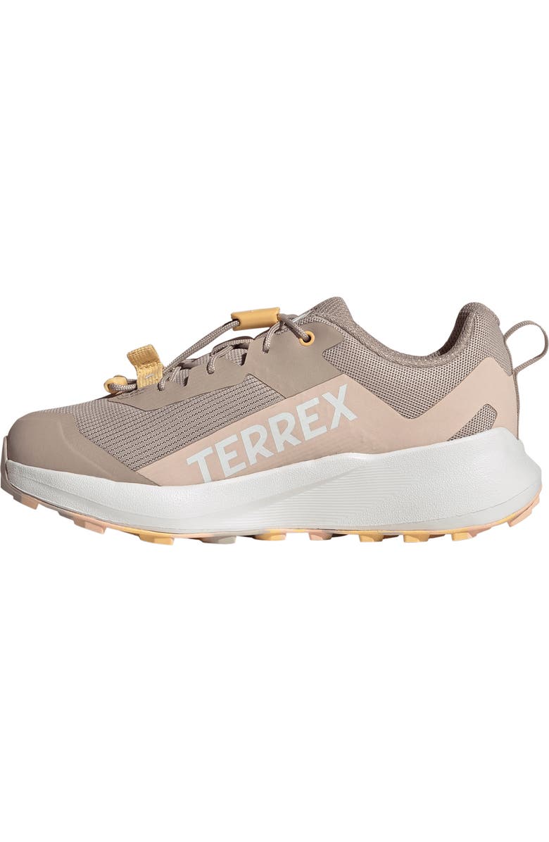 adidas Terrex Agravic Running Shoe, Alternate, color, Taupe/ White/ Tangerine