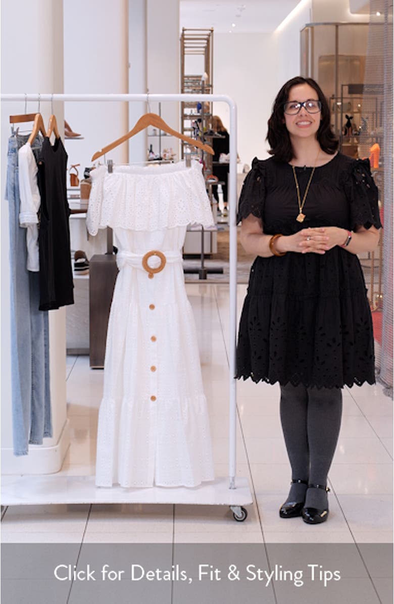 Off the Shoulder Midi Dress, sales video thumbnail