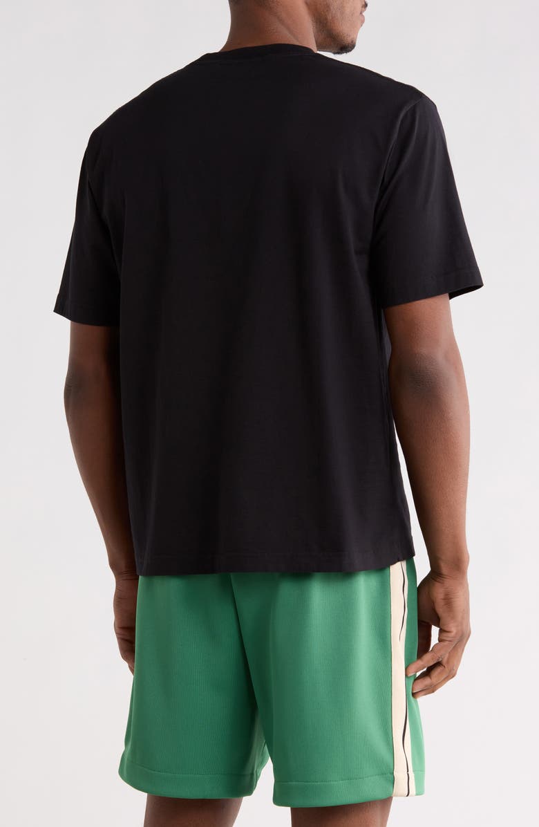 Palm Angels Logo Graphic T-Shirt, Alternate, color, Black