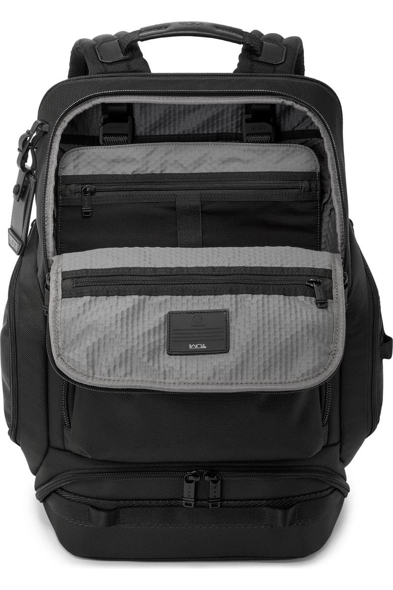 tumi alpha bravo t-pass backpack Nomadic Khaki executive aesthetic with unmatched functionality TUMI - Alpha Bravo Nathan