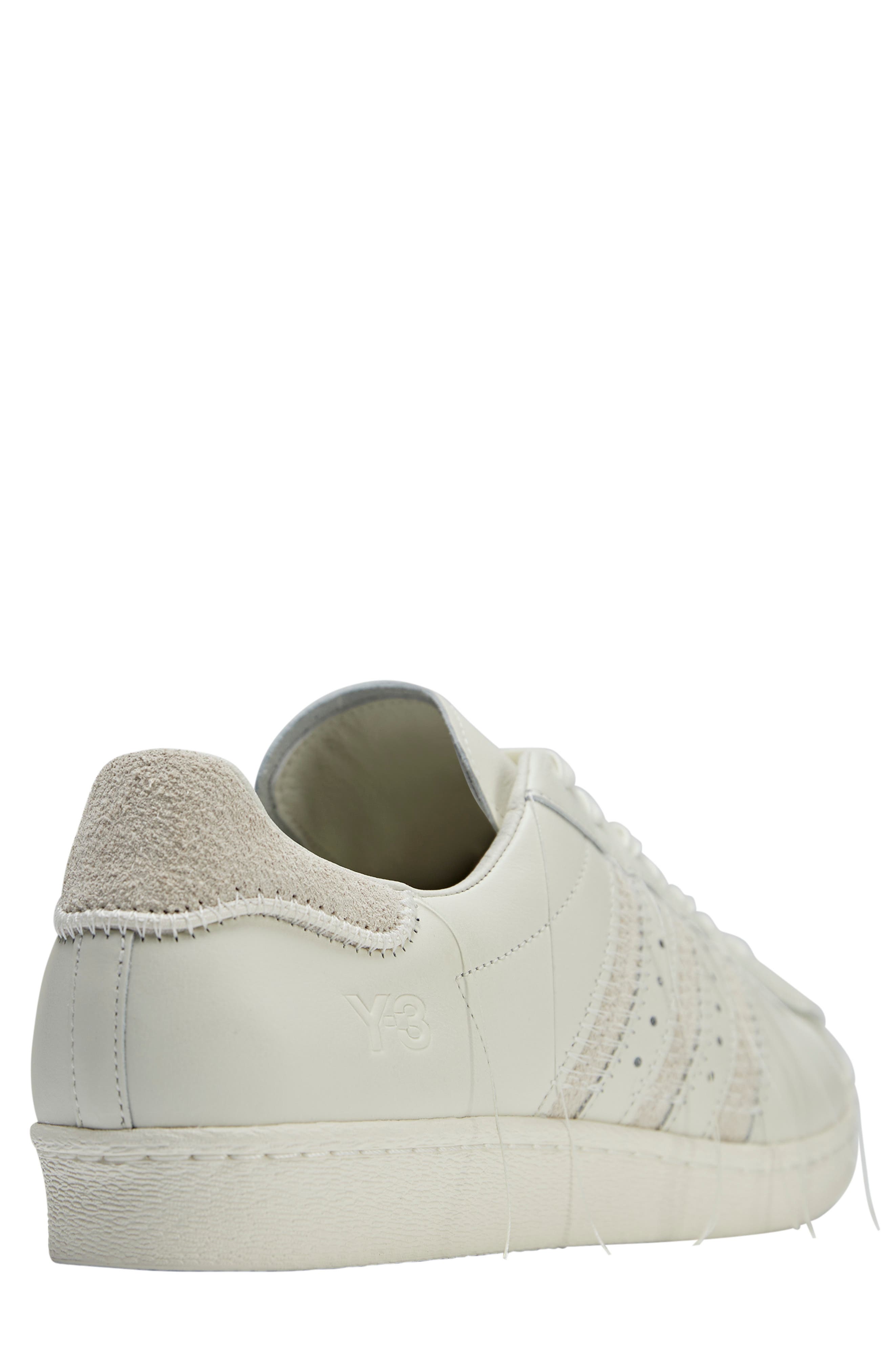 adidas Superstar Sneaker, Alternate, color, Off White/White/ White
