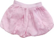 Petite Maison Kids Butterfly Bubble Linen Shorts