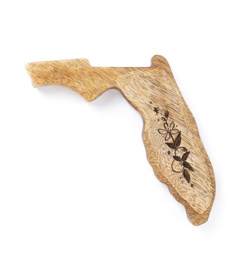 Florida State Orange Blossom Trinket Dish