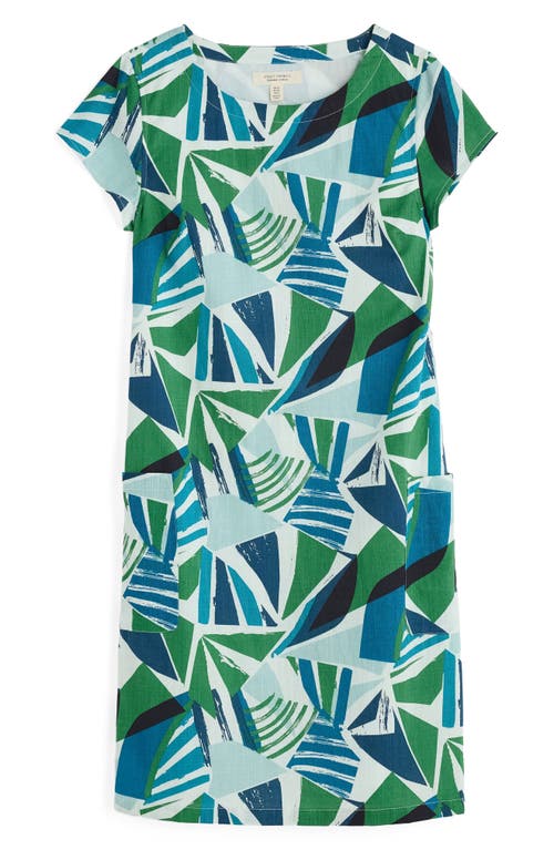 Seasalt Cornwall River Cove Shift Dress In Spinnaker Sails Hedgerow