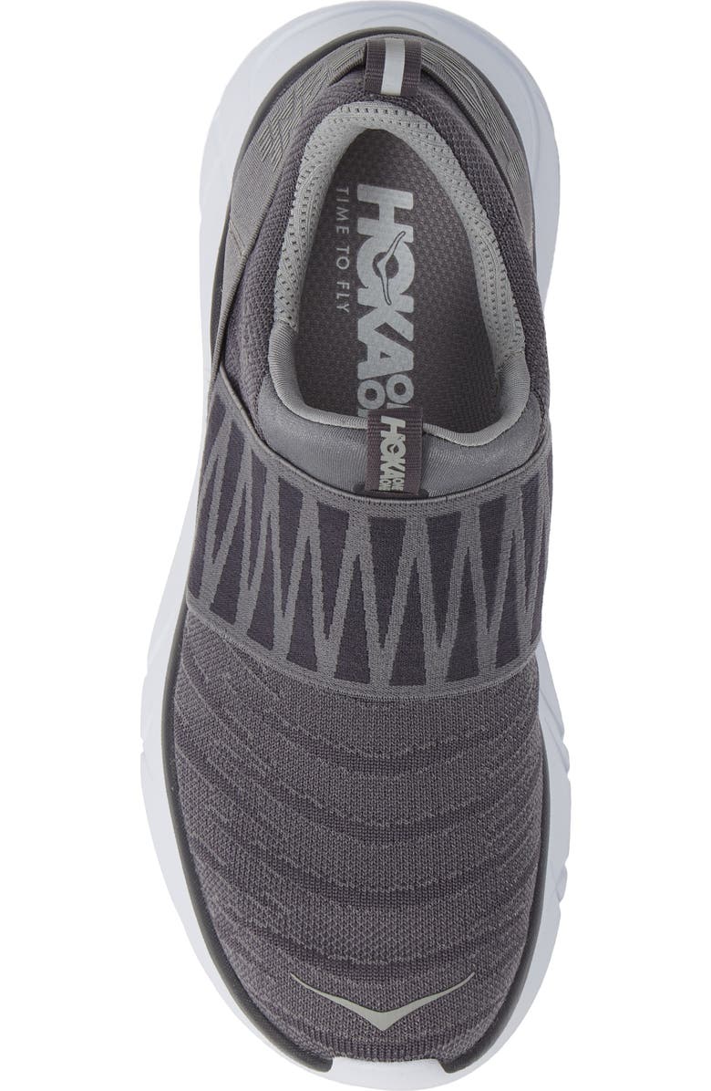 HOKA Hupana Knit Jacquard Slip-On Running Shoe, Alternate, color,