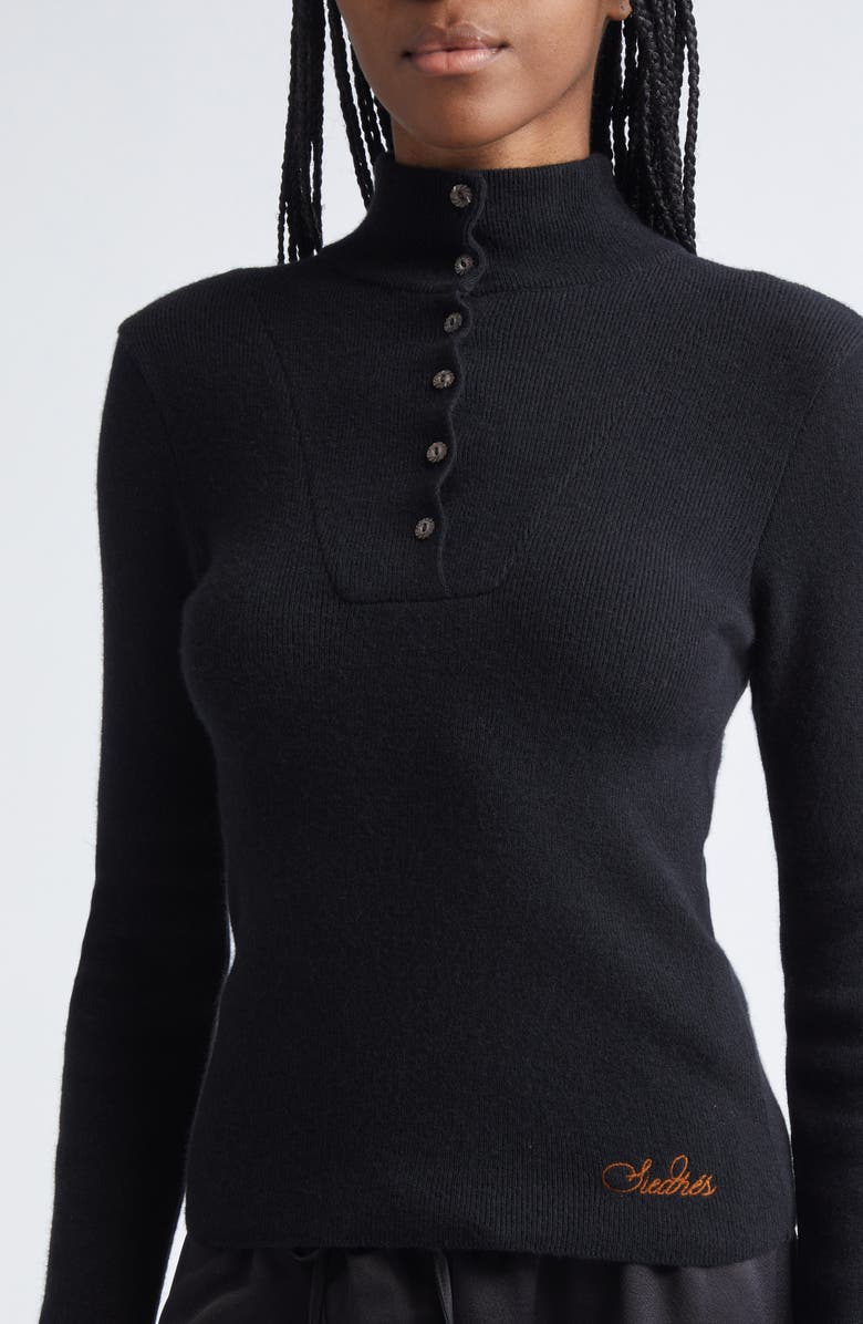 Siedrés Elora Mock Neck Henley, Alternate, color,